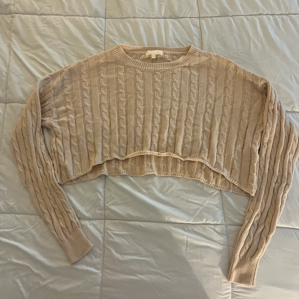 My Mum Made It Cropped Sweater